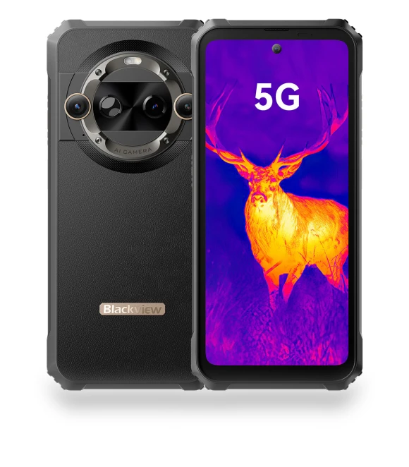 5G Rugged Smartphone with FLIR Thermal Camera — Monoculars, Blackview