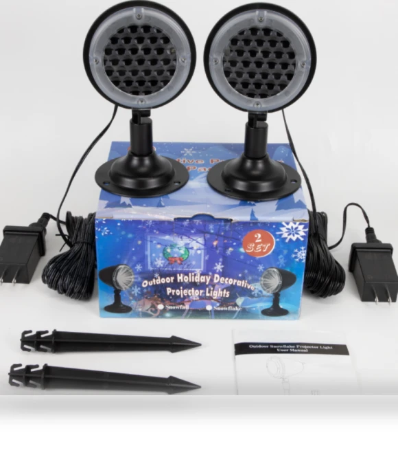 Christmas Snowflake Projector Light — Lighted Displays