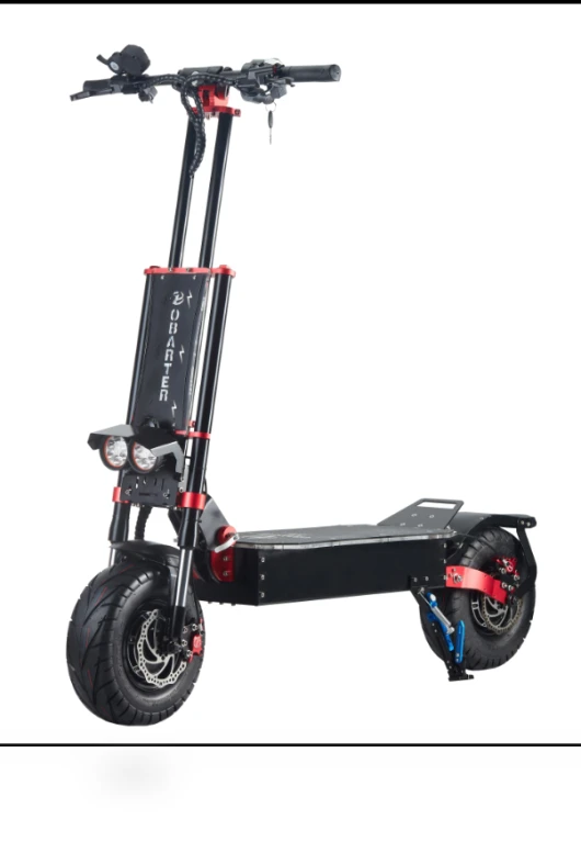 Powerful 13 Inch Fat Tire Electric Scooter — Electric Self-Balancing Scooters, Quickwheel