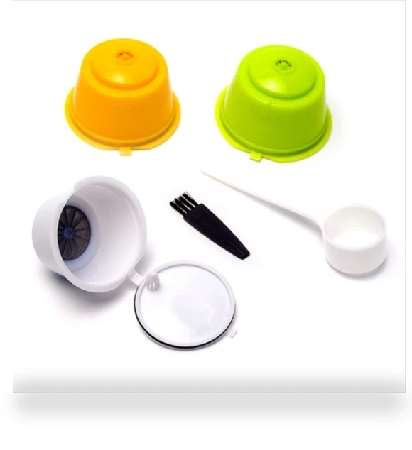 Reusable Coffee Capsule Set — Coffee Pod Holders