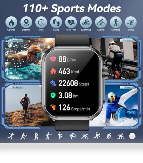 Smart Watch with Fitness Tracker — Smartwatches, Jacoosa