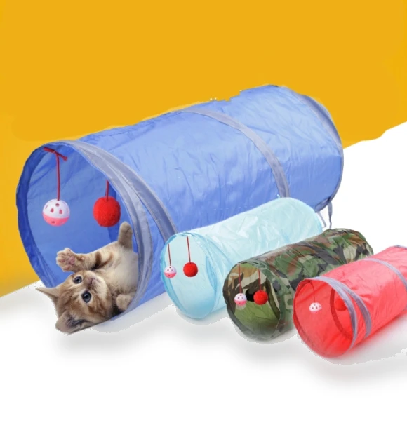 Two-Way Tunnel Storage Folding Cat Channel — Tunnels