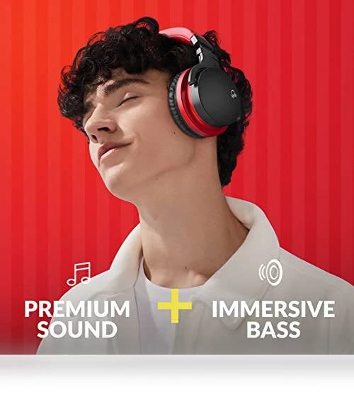 Active Noise Cancelling Headphones — Over-Ear Headphones, MOVSSOU