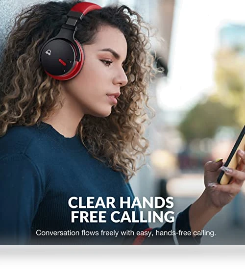 Active Noise Cancelling Headphones — Over-Ear Headphones, MOVSSOU