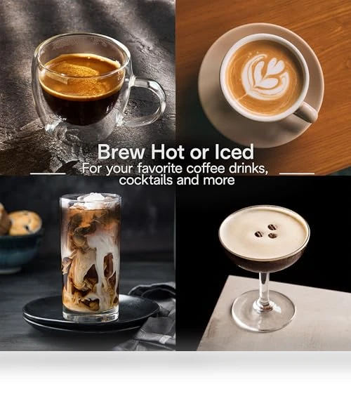 Automatic Espresso & Coffee Machine with Automatic Milk Frother — Coffee & Espresso Combos, De'Longhi