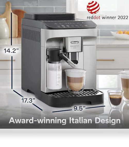 Automatic Espresso & Coffee Machine with Automatic Milk Frother — Coffee & Espresso Combos, De'Longhi