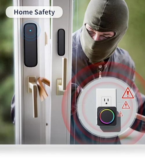 Door Entry Alarm — Chimes, BITIWEND