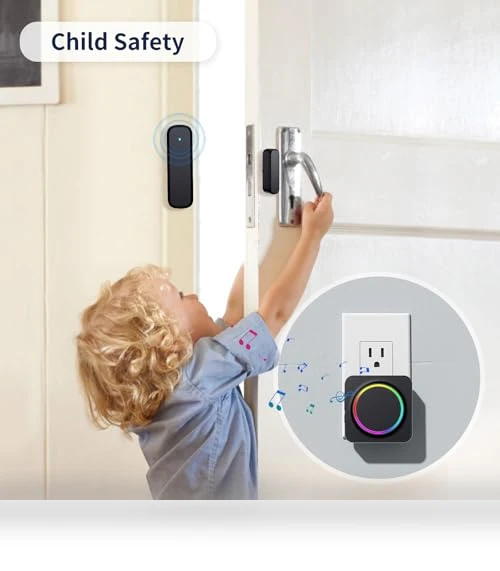 Door Entry Alarm — Chimes, BITIWEND