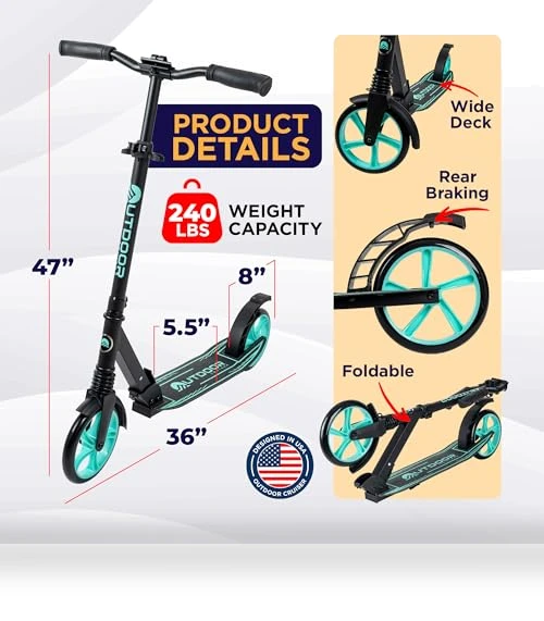 Kick Scooter — Push Scooters, OutdoorCruiser