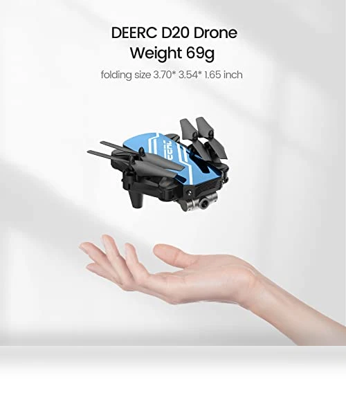 Mini Drone with Camera for Kids — Flying Toys, DEERC