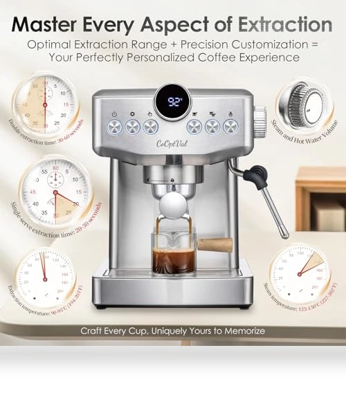 Professional Espresso Machine — Coffee & Espresso Combos, CoOptVal