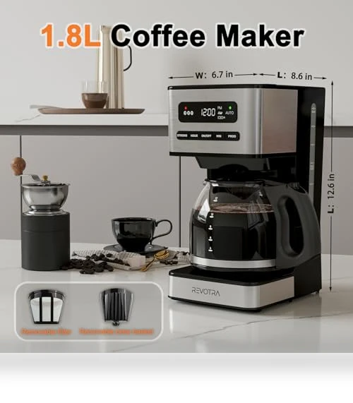 Programmable Coffee Maker — Beverage Warmers, REVOTRA