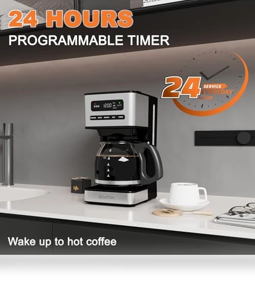 Programmable Coffee Maker — Beverage Warmers, REVOTRA