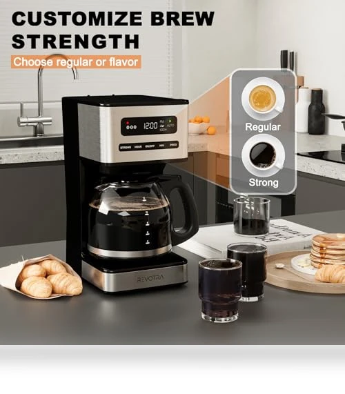 Programmable Coffee Maker — Beverage Warmers, REVOTRA