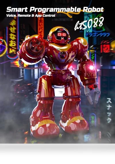 Programmable Dancing Robot with Voice and APP Control — Interactive Figures & Robots, Holyton