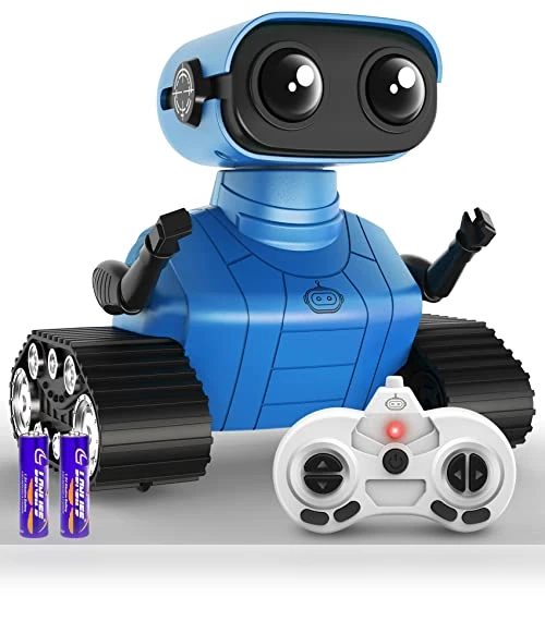 Rechargeable Remote Control Emo Robot — Interactive Figures & Robots, Hamourd