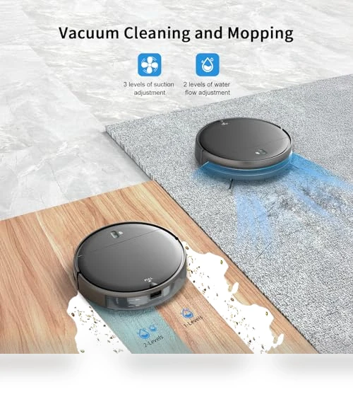 Robot Vacuum and Mop Combo — Smart Cleaning Robots, MAMNV