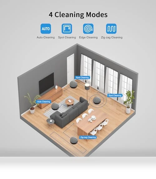 Robot Vacuum and Mop Combo — Smart Cleaning Robots, MAMNV