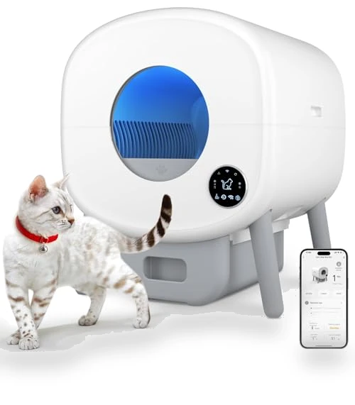 Self Cleaning Litter Box — Smart Pet Feeders, Cumrige