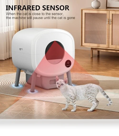 Self Cleaning Litter Box — Smart Pet Feeders, Cumrige
