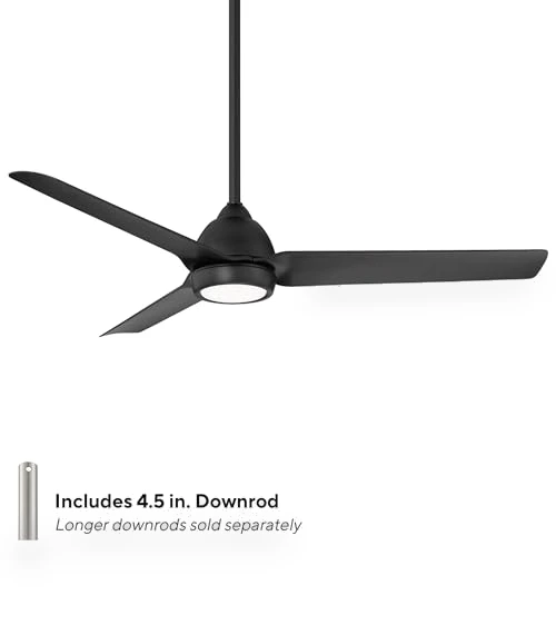 Smart Home Ceiling Fan with LED Light Kit — Ceiling Fan Wall Controls, WAC Lighting