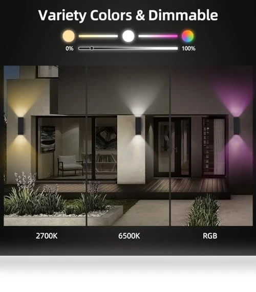 Smart Porch Lights — Garden Illumination, KIZON