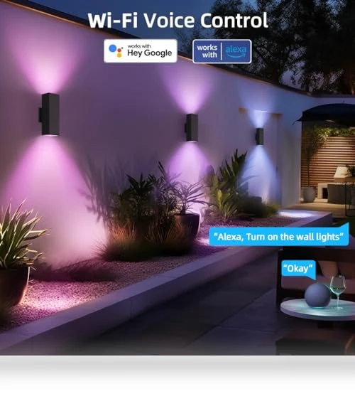 Smart Porch Lights — Garden Illumination, KIZON