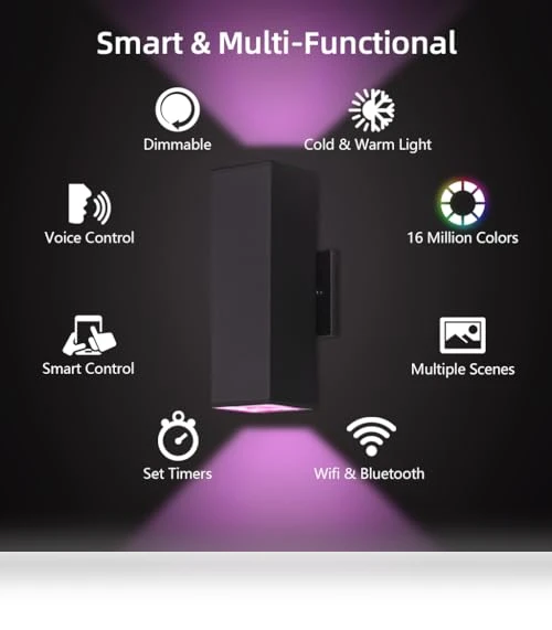 Smart Porch Lights — Garden Illumination, KIZON