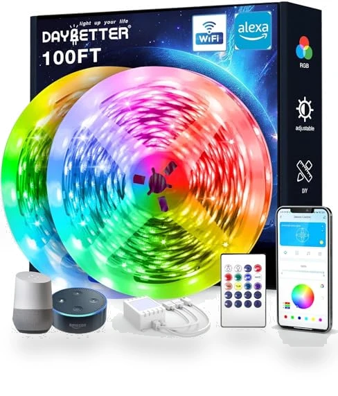 Smart WiFi LED Lights — LED Strips, DAYBETTER