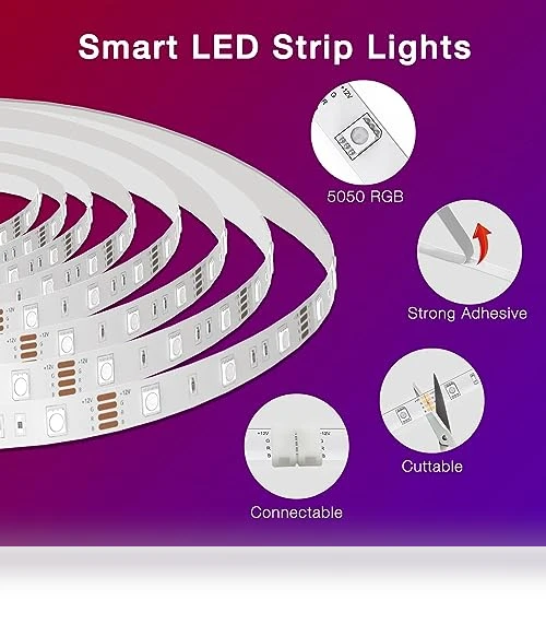 Smart WiFi LED Lights — LED Strips, DAYBETTER