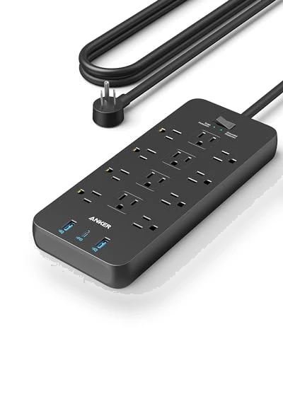 Surge Protector Power Strip — Power Solutions & Surge Protection, Anker