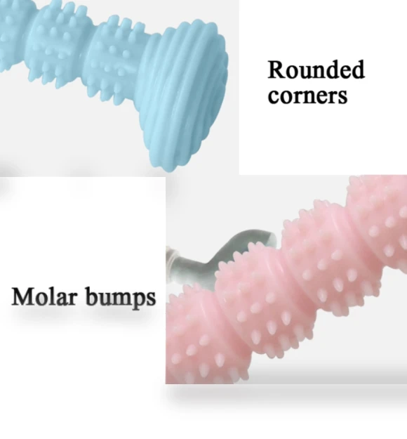 Teething Toys Chewing Gnawing Dog Toothbrush — Toothbrushes