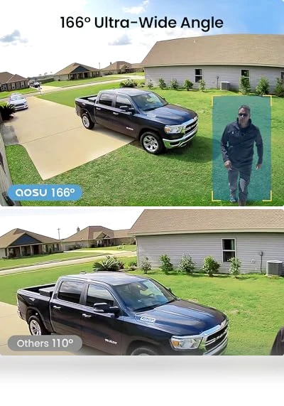 Wireless Outdoor Home Security Camera System — Smart Home Security, AOSU