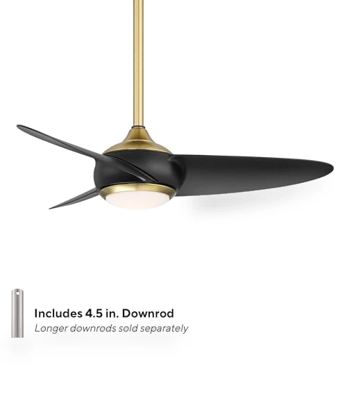 3-Blade Smart Home Ceiling Fan with LED Light Kit — Ceiling Fan Lighting Solutions, WAC Lighting