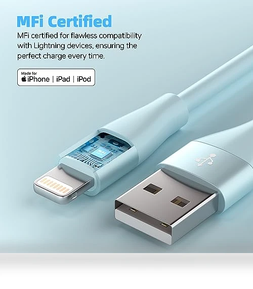 3Pack 10 FT Lightning Cable — Lightning, MenoSupp