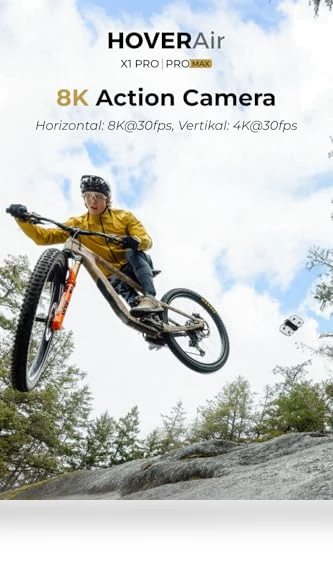 8K Action Flying Camera Drone — Drones, HOVERAir