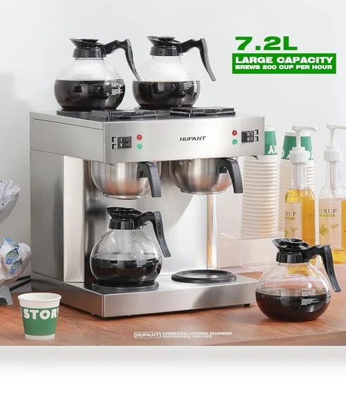 Commercial Dual Drip Coffee Maker — Coffee Makers, NUPANT