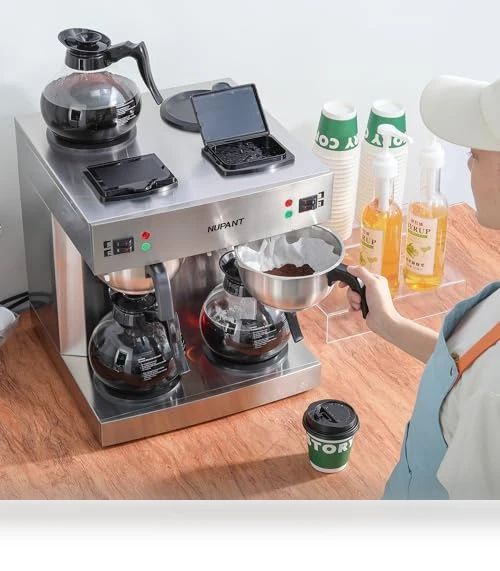 Commercial Dual Drip Coffee Maker — Coffee Makers, NUPANT