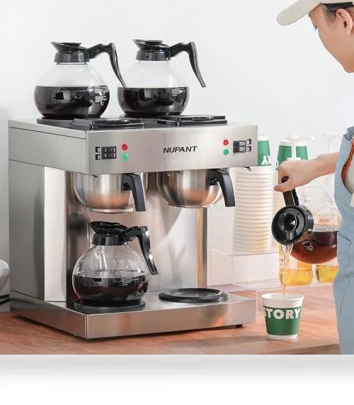 Commercial Dual Drip Coffee Maker — Coffee Makers, NUPANT