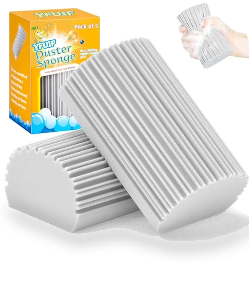 Damp Clean Duster Sponge — Sponges, YFUIF
