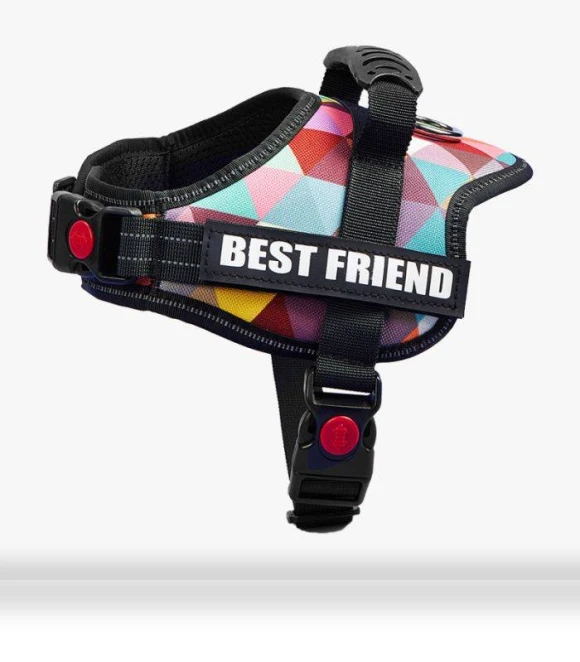Dog Chest Strap with Night Reverse Light — Vests
