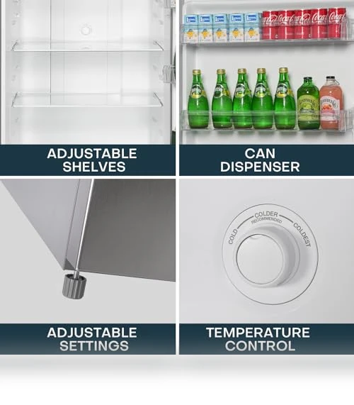 Double Door Refrigerator — Mini Fridges, Upstreman