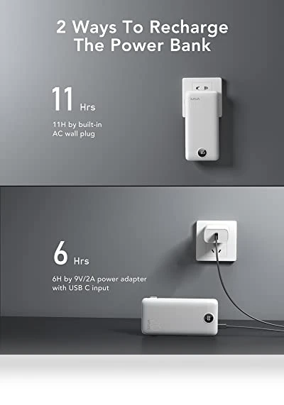 Fast Charging Portable Charger with LED Display — Chargers, VRURC