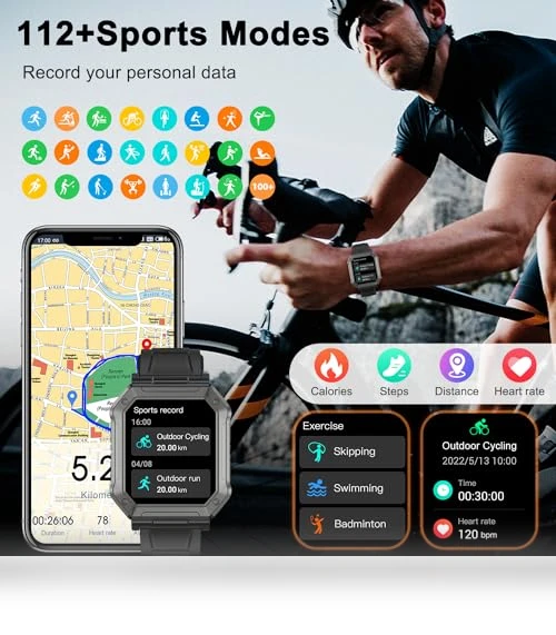 Fitness Tracker Smart Watch — Smartwatches, Kimeag