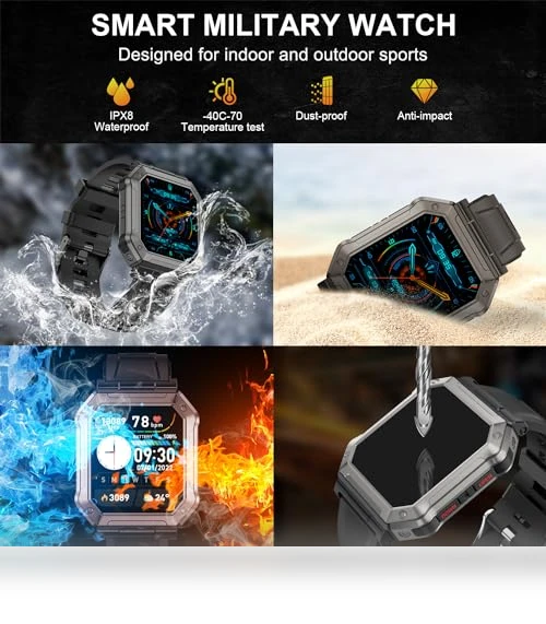 Fitness Tracker Smart Watch — Smartwatches, Kimeag