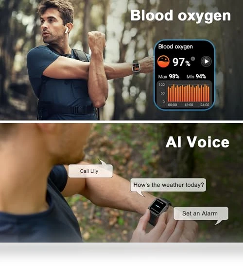Fitness Tracker Smart Watch — Smartwatches, Kimeag