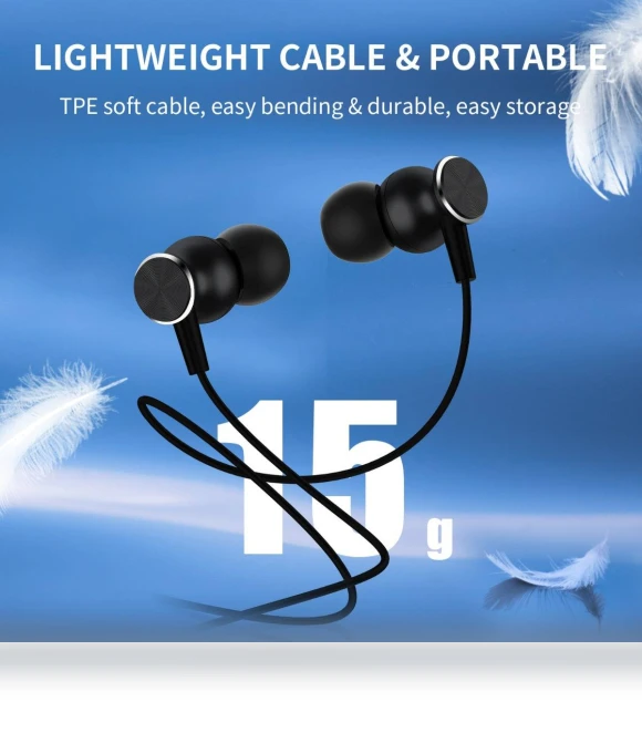 Flat Port Dual Dynamic Coil In-Ear Headphones — In-Ear Headphones, JOYROOM