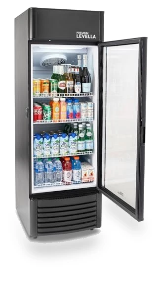Glass Door Display Refrigerator — Mini Fridges, PremiumLevella