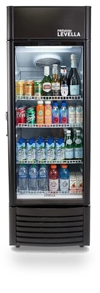 Glass Door Display Refrigerator — Mini Fridges, PremiumLevella