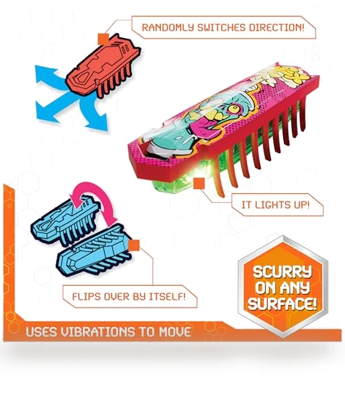 HEX BOTS Nano 5-Pack with Flash Nano — Construction Kits, Spin Master